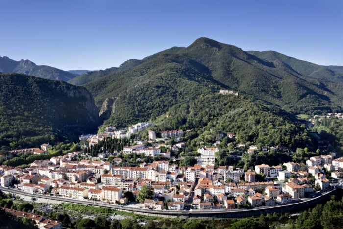 vue station thermale amélie les bains palalda pyrénées orientales c MARIELSA NIELS