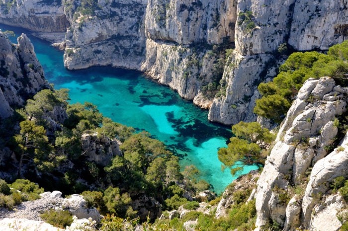 Les calanques de Marseille, l'un des incontournables de la région PACA