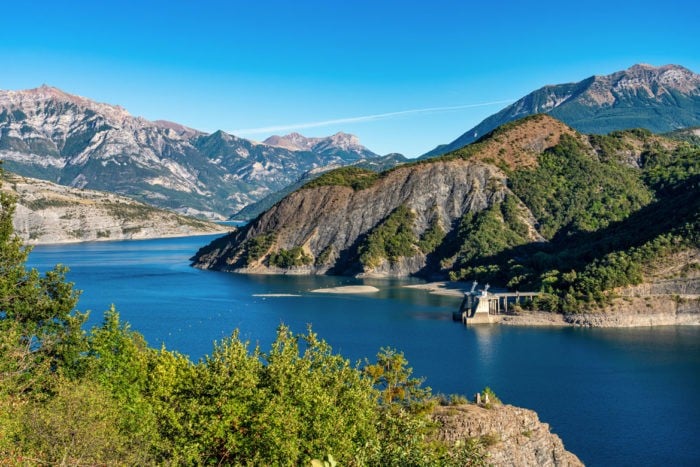 lac de l’Escale, voyage thermal, PACA