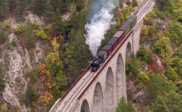 train des pignes, voyage thermal, PACA
