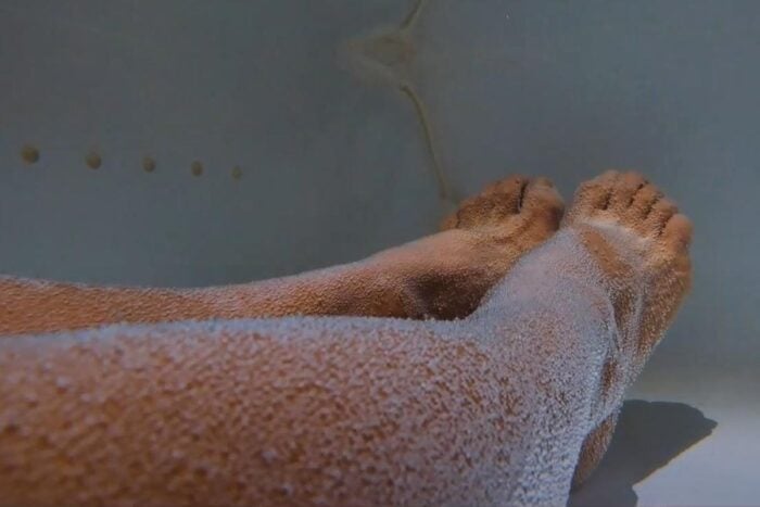 bain carbogazeux aux thermes Borda à Dax