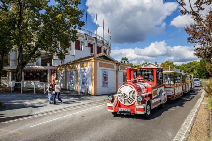 petit train touristique de dax visite guidée et commentée