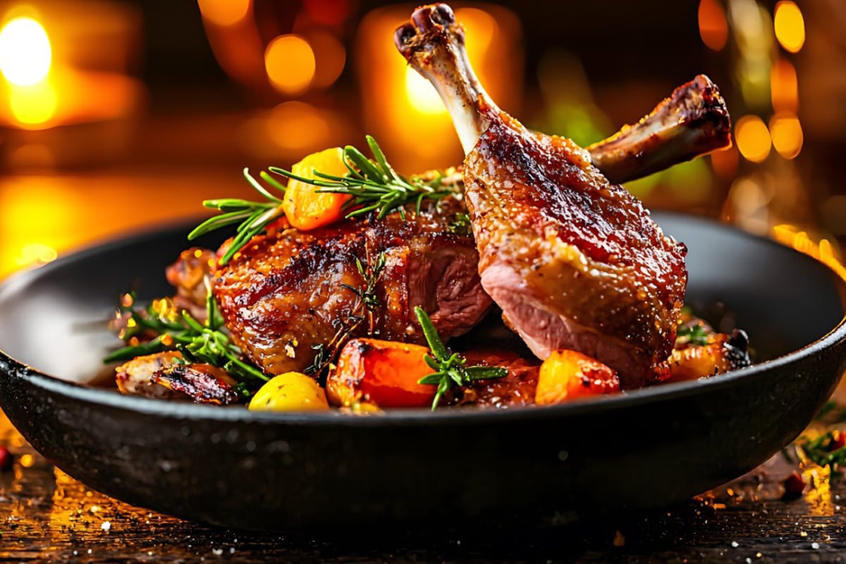 Cure à Dax entre gastronomie et thermalisme : canard des Landes © AdobeStock