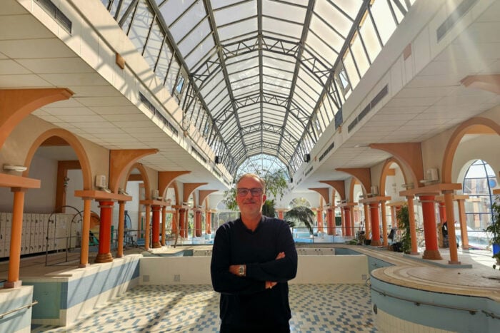Jean-Charles Pressigout, directeur des Thermes Borda à Dax. Crédit photo : Karen Ferrolier