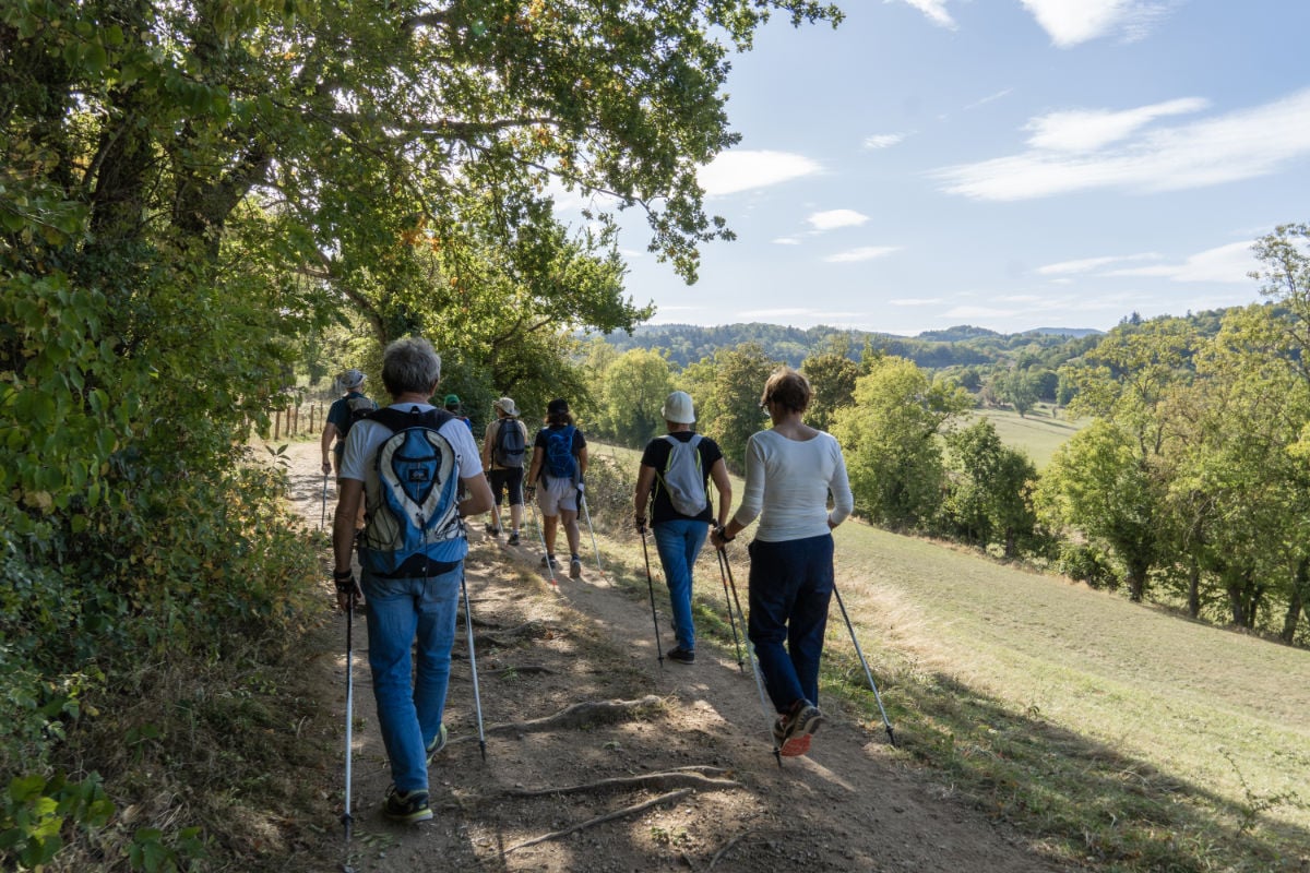 Marche nordique ©Simon Leplat