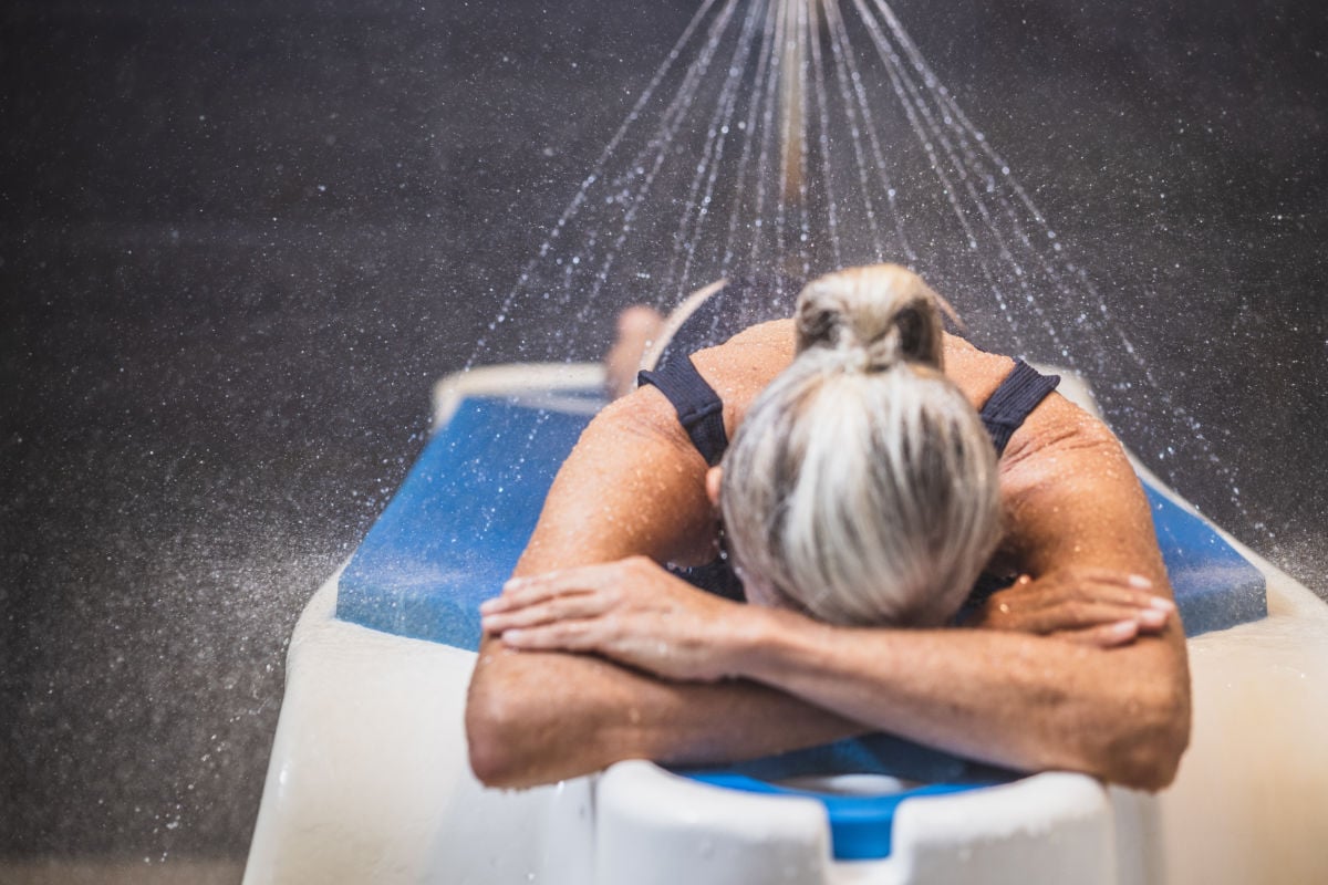 Douche pénétrante au Centre Thermal Saint-Eloi d'Amnéville