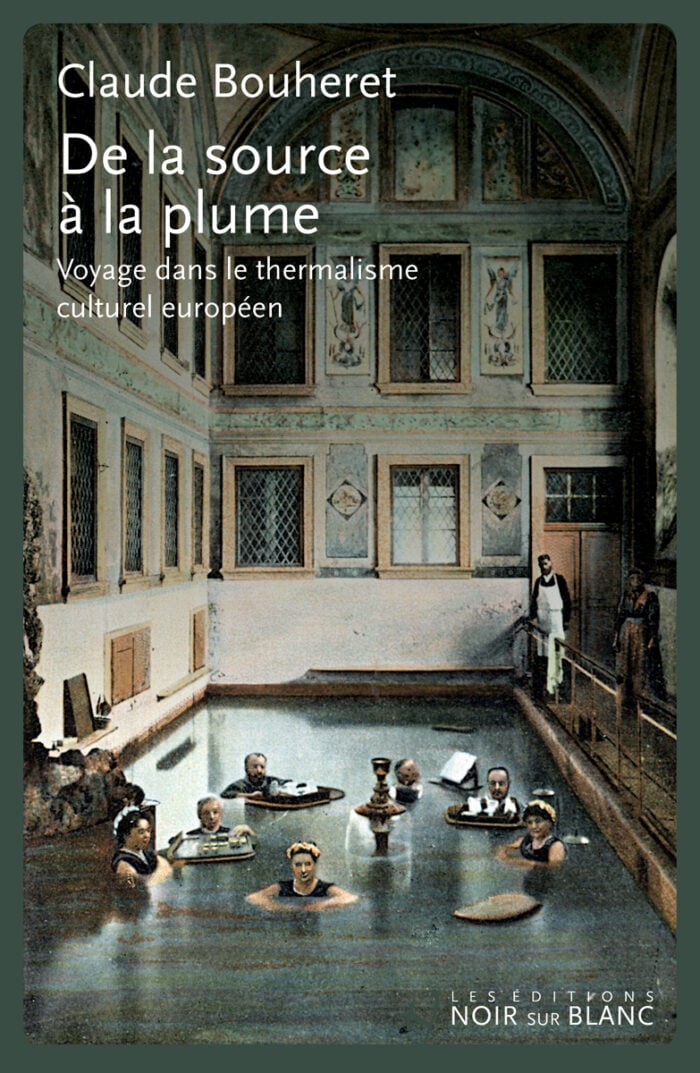 Couverture du livre « De la source à la plume » de Claude Bouheret, aux éditions Noir sur Blanc