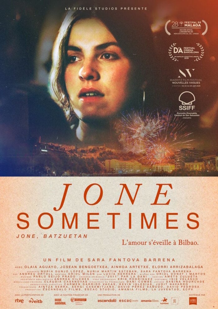 Affiche du film « Jone Sometimes » de Sara Fantova, qui aborde le thème de la maladie de Parkinson au cinéma © La Fidèle Studios