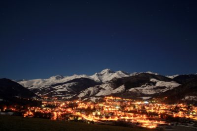 Cure thermale Bagnères-de-Bigorre - Le village de nuit