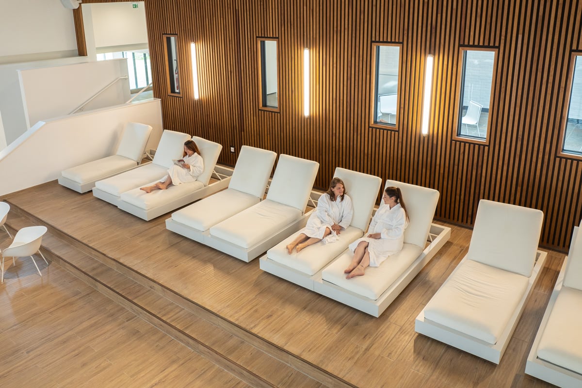 Lips-Photographie Spa Source Centre Thermal La Roche-Posay espace repos transat