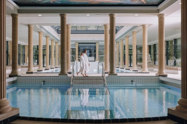 Couple au spa Villa Pompei à Amnéville-les-Thermes