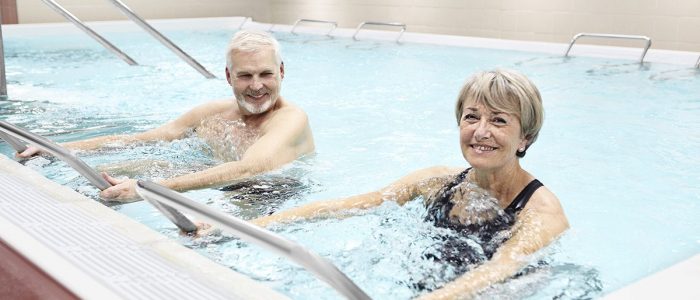 Cure thermale Châtel-Guyon - soins en piscine de mobilisation