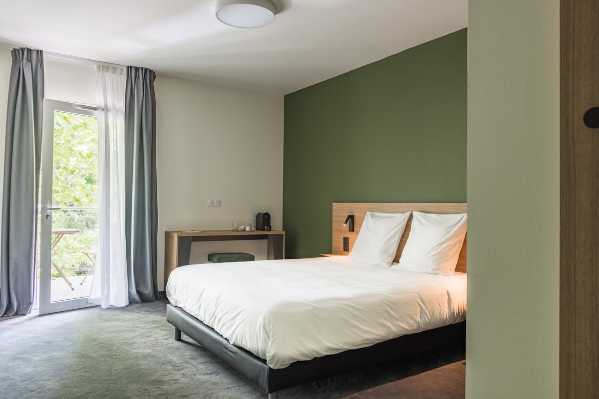 Chambre standard Résidence Thermes Les Fumades