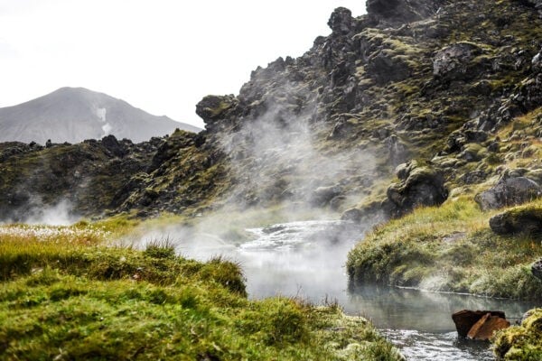 Eaux thermales chaudes