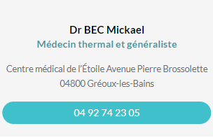 Fiche contact du Dr BEC Mickael