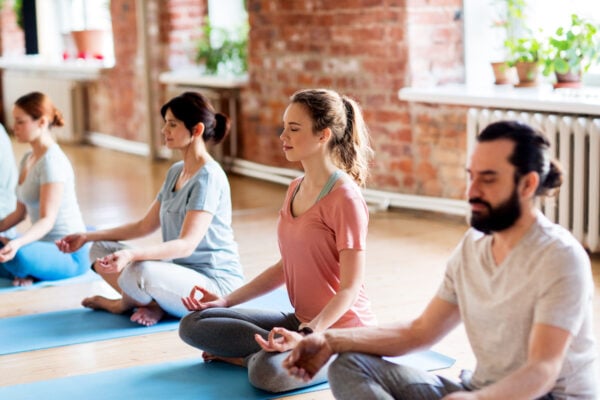 cours de yoga en mini-cure thermale