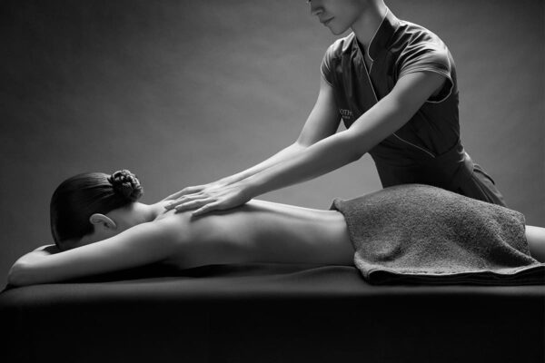 Massage dans l'Institut Sothys