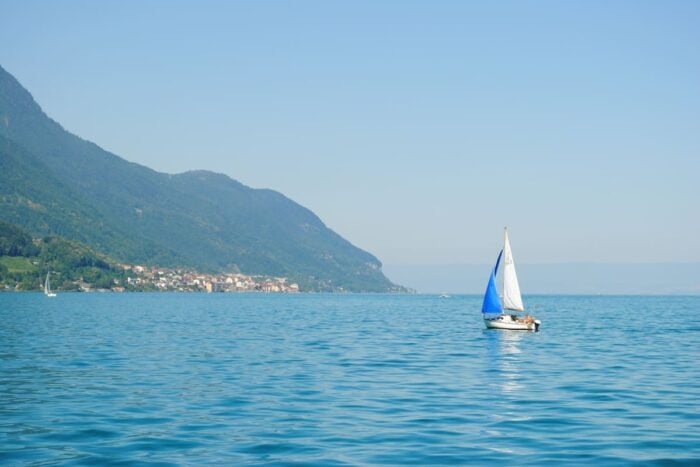 Thonon les bains, lac Léman