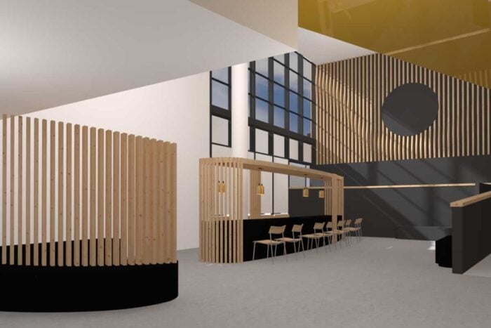 Projet d'espace accueil