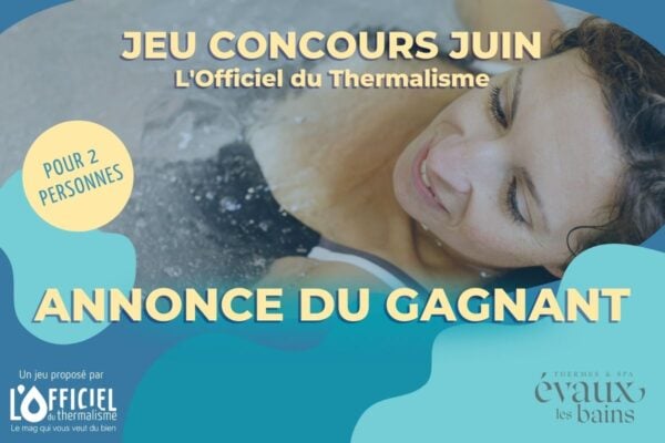 Visuel annonce du gagnant jeu concours juin 2023