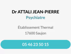 Fiche contact Dr ATTALI Jean-Pierre