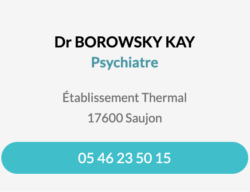 Fiche contact Dr BOROWSKY Kay