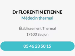 Fiche contact Dr FLORENTIN Etienne