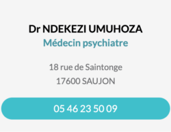 Fiche contact Dr NDEKEZI Umuhoza