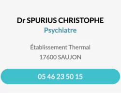 Fiche contact Dr SPIRIUS Christophe