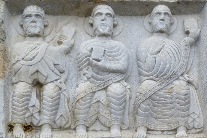 Bas-relief de l'église de Saint-Paul-lès-Dax
