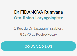 Fiche contact Dr FIDANOVA Rumyana