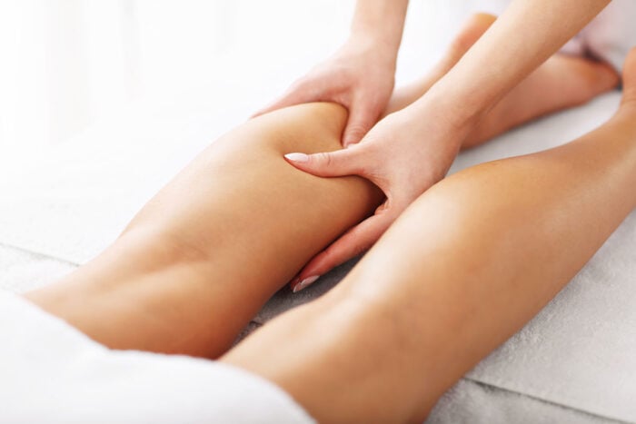 Massage jambes