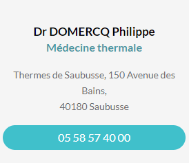 Fiche contact Dr Domercq Philippe