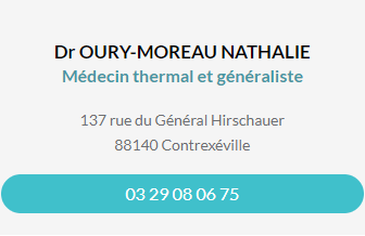 Fiche contact Dr Oury-Moreau Nathalie