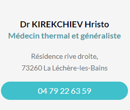 Fiche contact du Dr KIREKCHIEV Hristo