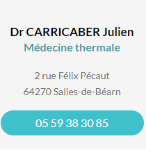 Fiche contact du Dr CARRICABER Julien