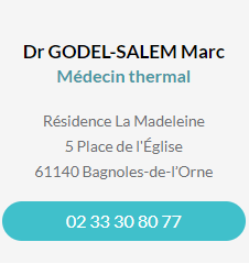 Fiche contact du Dr GODEL-SALEM Marc