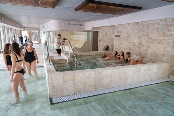 Équipements du spa thermal d'Évaux-les-Bains « Les Bains d'Evahona » © Qui Plus Est - Nathalie Dubost