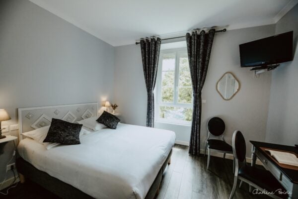 vue chambre Grand Hotel des Bains Vals les Bains