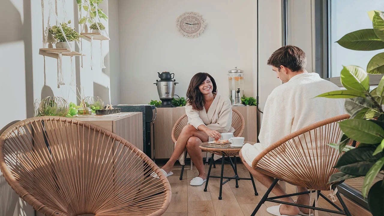 Photo SPA thermal Balaruc espace detente tisane