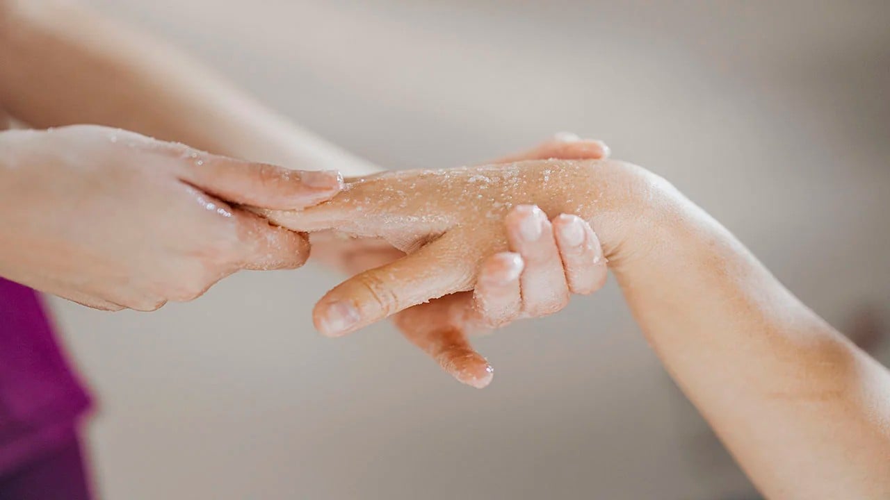 Photo SPA thermal Balaruc massage des mains