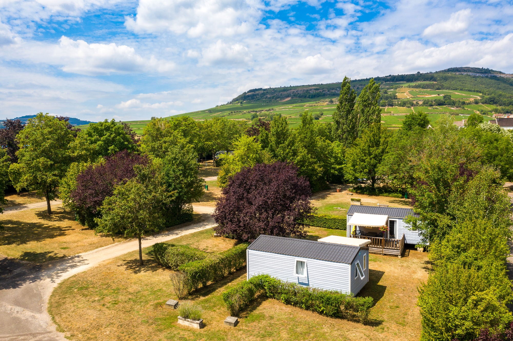 Aquadis camping les sources à Santenay