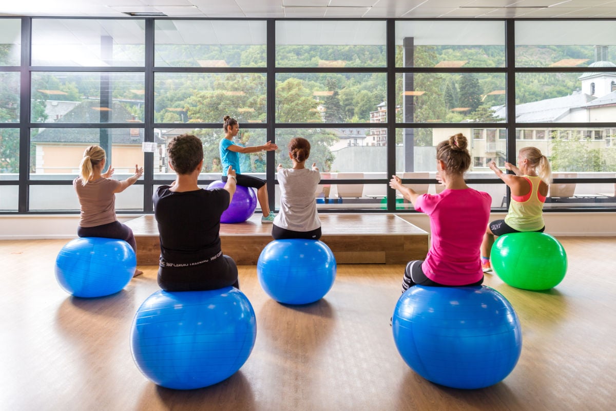 seance de gym cure amaigrissement à Brides-les-Bains ©C. Stramba-Badiali