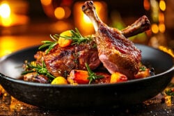 Cure à Dax entre gastronomie et thermalisme : canard des Landes © AdobeStock