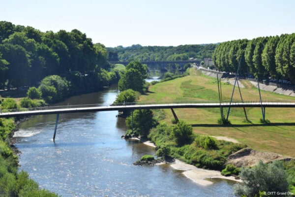Grand Dax Vue aérienne de l'Adour