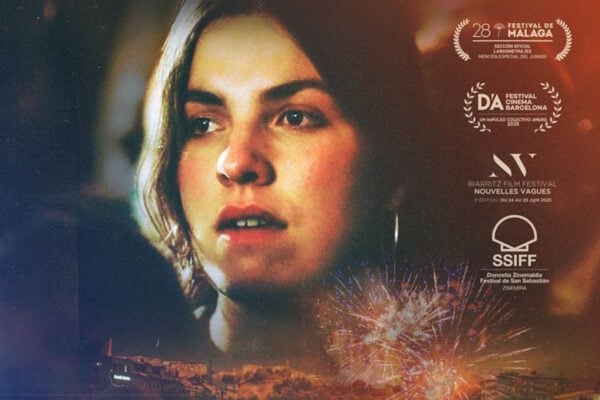 Détail de l'affiche du film « Jone Sometimes » de Sara Fantova, qui aborde le thème de la maladie de Parkinson au cinéma © La Fidèle Studios