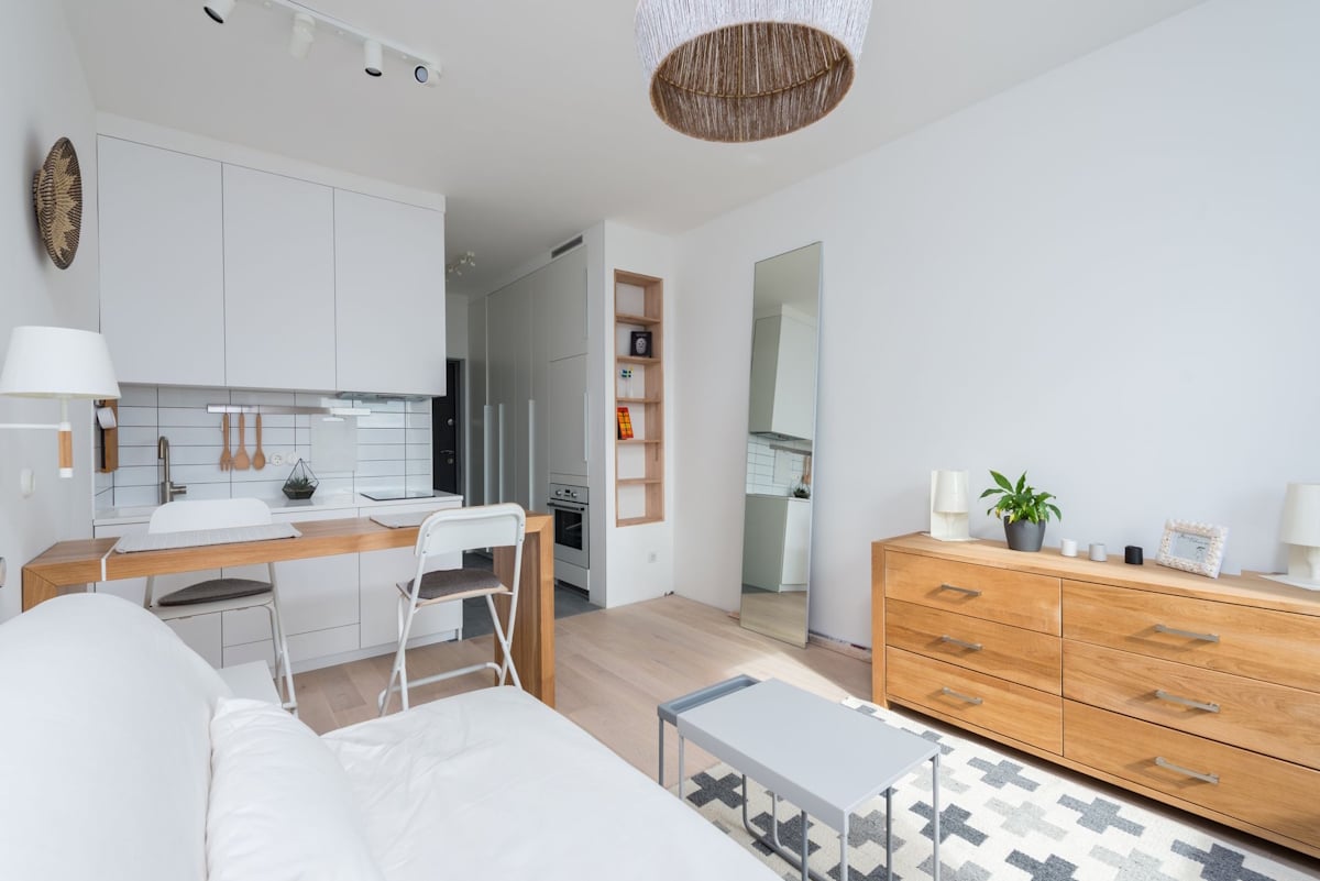 Studio meublé avec kitchenette, une solution d'hébergement pour une cure thermale © Pexels - Max Vakhtbovych